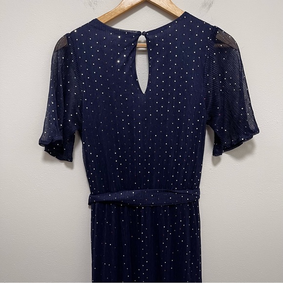 BALTIC BORN Grace Navy Sparkle Gown. Size M - Picture 9 of 16